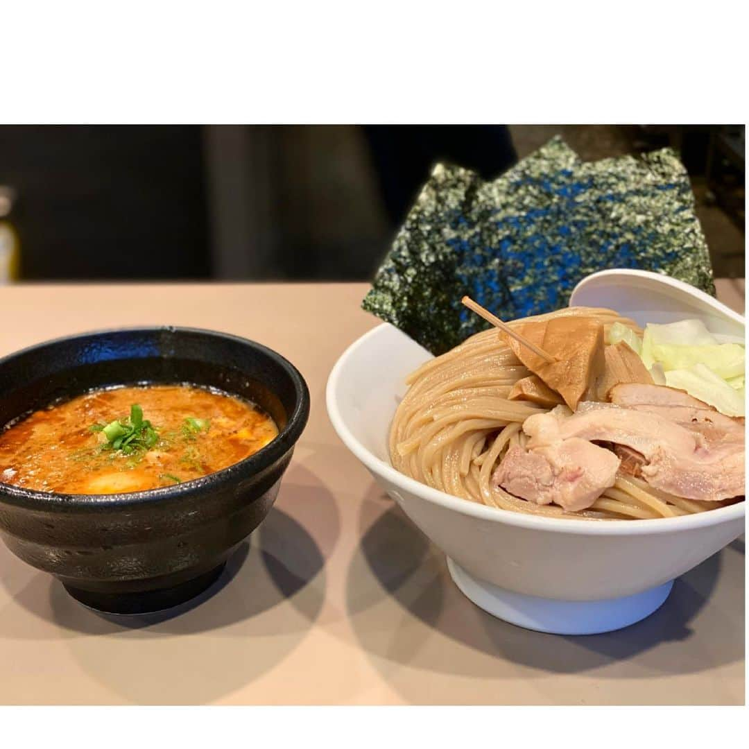 野田すみれさんのインスタグラム写真 - (野田すみれInstagram)「都内のつけ麺人気店💕 五ノ神製作所：濃厚海老だしの利いたパンチのあるスープがもちもちの太麺に絡んでマッチング最高💛」6月26日 20時34分 - sumire0208