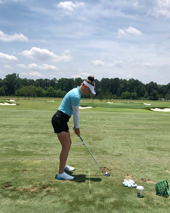 エイミー・オルソンのインスタグラム：「“Failure is not the opposite of success, it’s part of success.” Made great progress after a tough opening round this week. Thank you @kpmgwomenspga for another spectacular Championship. Gutted to miss the cut by 1 after rallying on the back nine yesterday. Good news is there is always another week! #progress #practicemakesperfect #kpmggolf #lpga #lpgatour #womensgolf #golfswing #womensgolf #girlsgolf #girlswhogolf #womenwhogolf #womensgolfswing」
