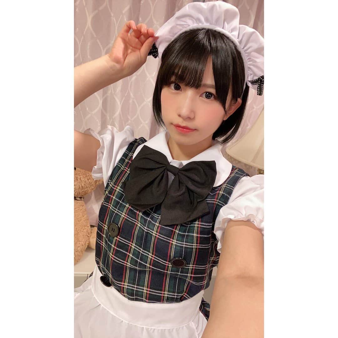村上りいなさんのインスタグラム写真 - (村上りいなInstagram)「Waitress cosplay..🥰  #cosplay #コスプレ #ウェイトレス」6月27日 13時39分 - riina_murakami