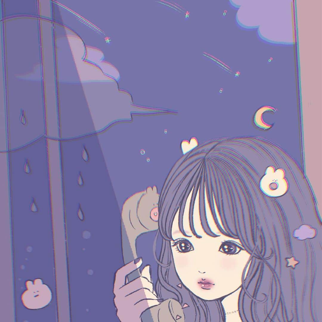 乃の木そよのインスタグラム：「ﾌﾟﾙﾙﾙ . . . #イラスト#アート#絵#画#イラストレーター#デザイン#illustration#illustrator#art#drawing#artist#painting#artwork#watercolor#sketch#pencil#digitalart#graphite #創作#絵描きさんと繋がりたい#塗り絵 #服 #おしゃれさんと繋がりたい #おしゃれ女子 #ガーリー#今日の服#お洒落さんと繋がりたい#今日のコーデ #服装  #福岡イラストレーター」