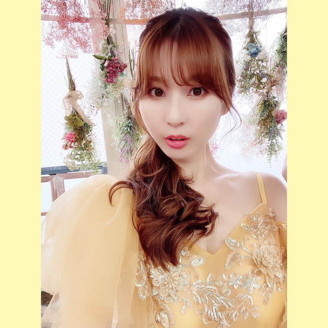 辰巳ゆいのインスタグラム：「昨日は、撮影会ありがとうございました😊  お誕生日のお祝いもありがとうー💛  とっても楽しかったよ😆」