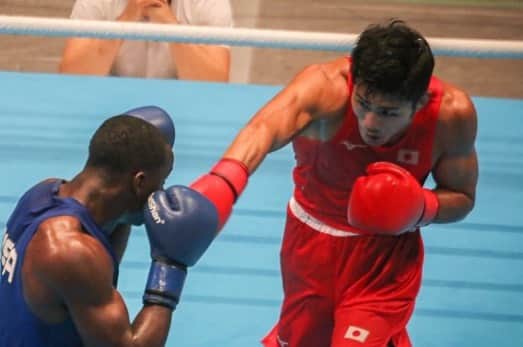 森脇唯人のインスタグラム：「東京五輪ミドル級一回戦まで残り一ヶ月。 また国技館で。  楽しみ」