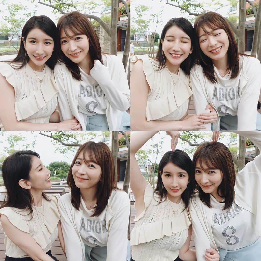のインスタグラム：「生日快樂🎂🎈愛你 @ayumu_takeuchi  我們一起拍的影片期待一下🧡 主題是"與台灣的關係"✨ 其實我們去過台灣旅行ニ次 下次什麼時候呢〜🥺  あゆちゃんと再会できて嬉しかった〜❣️ 楽しそうで仲良しな写真がお気に入りです👭 いつも可愛くておもろくて心優しいあゆちゃん、 お誕生日おめでとう🎂🧡 一緒に動画も撮ってもらったから、 そちらもお楽しみに💝😆 #youtube」