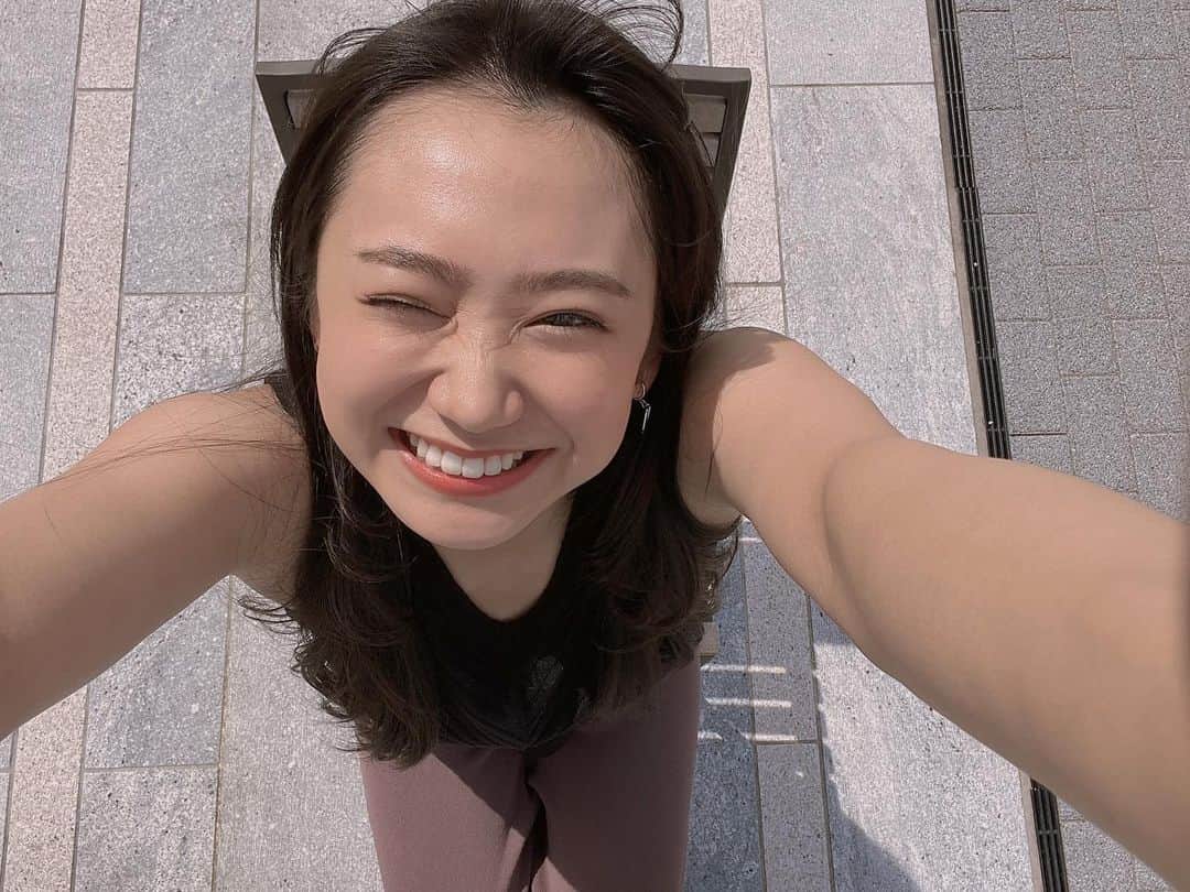 相沢菜々子さんのインスタグラム写真 - (相沢菜々子Instagram)「#全力笑顔 ぎゃっはーーー！ 撮影日和！」6月28日 15時46分 - nanako_aizawa