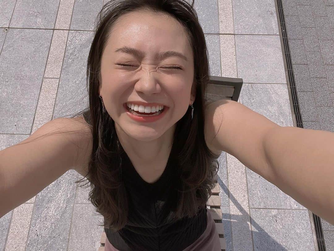 相沢菜々子さんのインスタグラム写真 - (相沢菜々子Instagram)「#全力笑顔 ぎゃっはーーー！ 撮影日和！」6月28日 15時46分 - nanako_aizawa