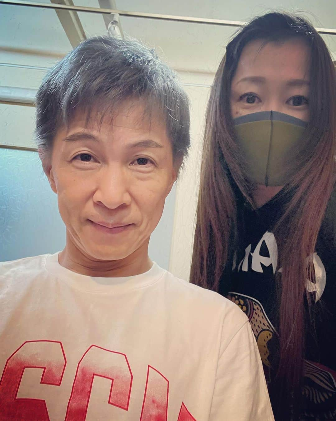 杉本知香さんのインスタグラム写真 - (杉本知香Instagram)「昨日はアキちゃんもスッキリ✂️✨  #中目黒美容室 #水玉れっぷう隊アキ #水玉れっぷう隊  #新喜劇アキ#吉本新喜劇#いいよぉ」6月28日 16時33分 - sugimotoc