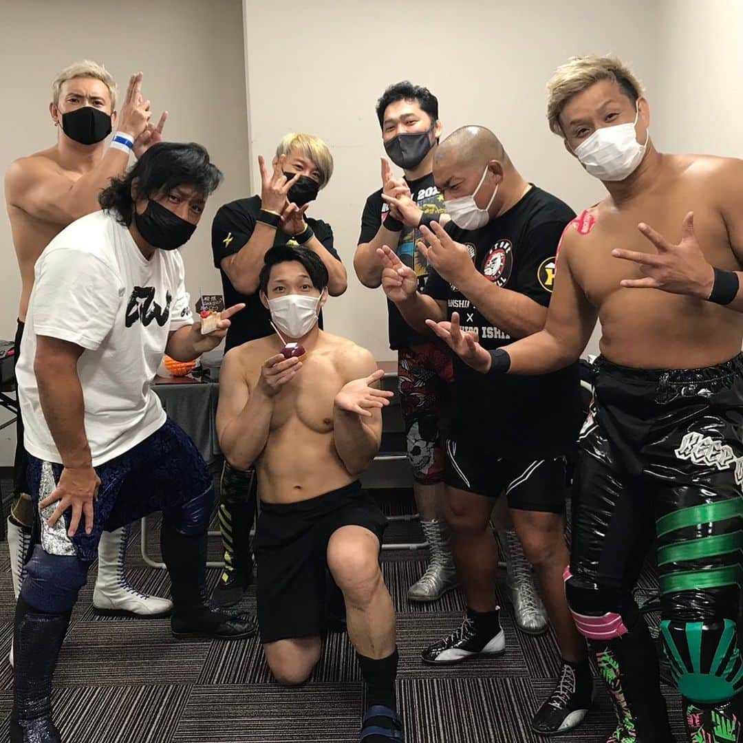 田中翔のインスタグラム：「後藤さん よーさん お誕生日 おめでとう ございました！」