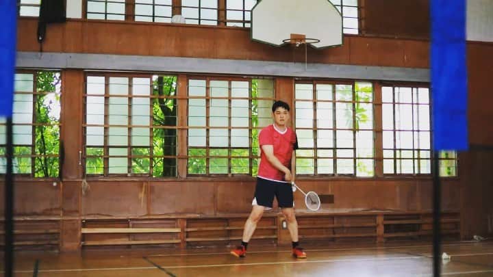 宮田麺児のインスタグラム：「ドロップショット。  #バドミントン #ドロップショット #宮村愛子 #朴ジュポン #ウィラナタ #スシスタンティ」