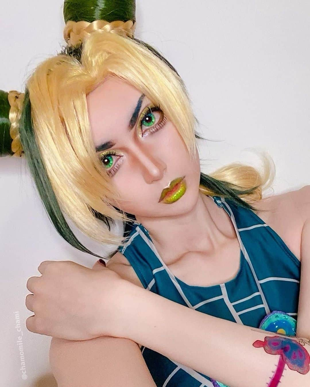 華密美琉さんのインスタグラム写真 - (華密美琉Instagram)「ジョジョ6部 徐倫のコスプレ  #jojo #jjba #jojosbizarreadventure  #ジョジョの奇妙な冒険  #ジョジョ  #徐倫  🌼🌼🌼🌼🌼🌼  アコスタで徐倫のコスプレ🦋 #アコスタ池袋  #アコスタマルシェ   https://twitter.com/chamomile_chami/status/1408951066138271749?s=21  コメントやRTありがとうございます💓  #jojo的奇妙冒險  #ジョジョ立ち  #ジョジョ好きと繋がりたい  #6部 #徐倫 #空条徐倫  #徐倫コスプレ  #ジョジョ好き  #ジョジョラー  #ジョジョコスプレ #cosplay #cosplayer #cosplaygirl  #jojomemes  #jojofanart」6月28日 22時50分 - chamomile_chami