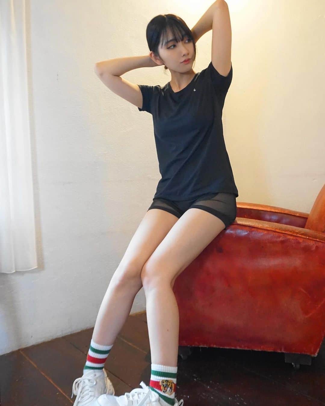 夏目まどかさんのインスタグラム写真 - (夏目まどかInstagram)「運動する？ #me #撮影会 #fyp #xyzbca #l4l #japanesegirl #ジムウェア」6月28日 23時06分 - madyonnn