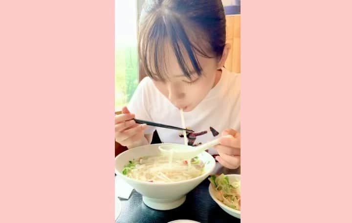 のインスタグラム：「今日のお昼😽 フォーどハマりしてます。  Lunch today. These days I’m crazy phor PHO!」