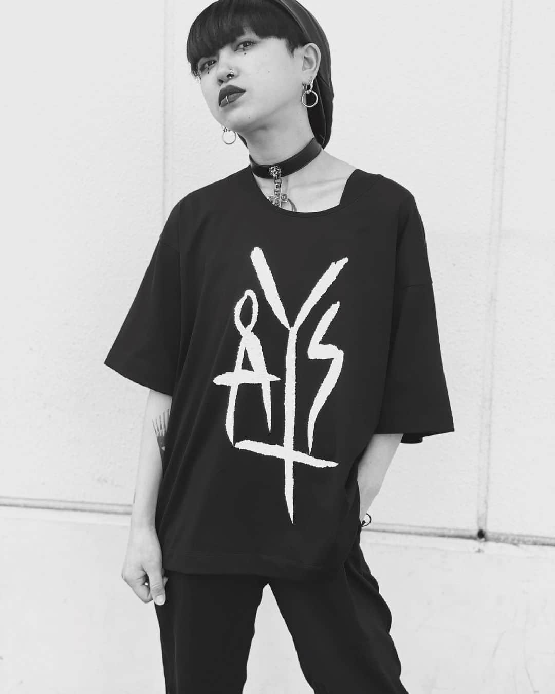 のインスタグラム：「🌑🖤🌑  #ayasato #tatsuyasato #Å #ayasatostyle」