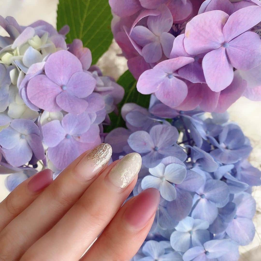 miminekoさんのインスタグラム写真 - (miminekoInstagram)「紫陽花がとっても綺麗な季節ですよね💗 ⁡ 今回のネイルは紫陽花を意識してパープルにしたんですよ💅💕 （爪が少し伸びてしまっていてすみません🙄💦） ⁡ 暑くなってくる季節ですが街路樹などで紫陽花を見かけると涼しげな気持ちになりますよね💗 ⁡ ⁡ #youtube占い #ANGELICAmimineko #夏ネイル #オラクルカード #カードリーディング」6月29日 15時48分 - mimineko_neko