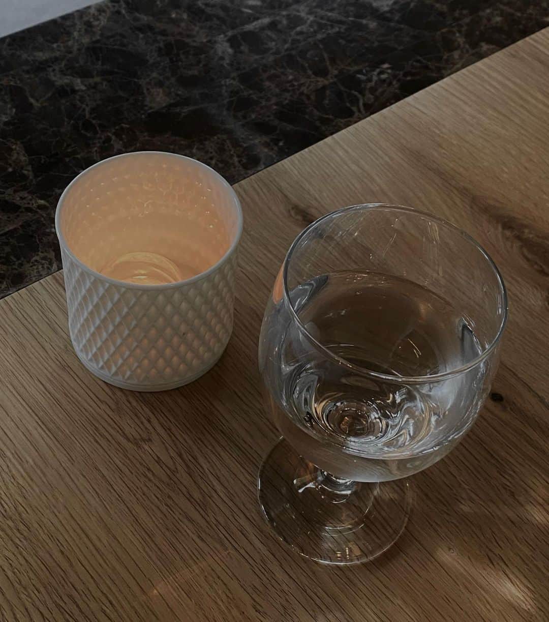 小原優花のインスタグラム：「𝐸𝑣𝑒𝑛𝑖𝑛𝑔🕯🤍🤍」