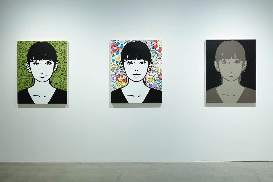 KYNEのインスタグラム：「©︎TAKASHI MURAKAMI ©KYNE Photo by KOZO TAKAYAMA Courtesy of Kaikai Kiki Gallery」