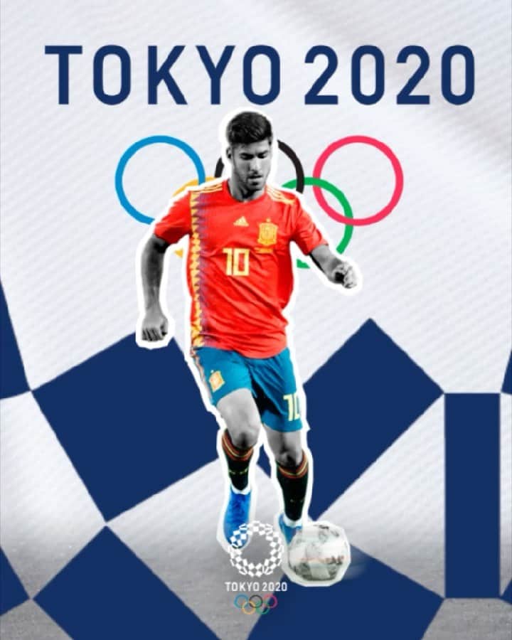 マルコ・アセンシオのインスタグラム：「Orgulloso e ilusionado de representar a España en los JJOO de Tokyo. Proud and excited to be able to represent Spain in the Olympic Games of Tokyo. 😃🇪🇸#VamosEspaña #Tokyo2020」