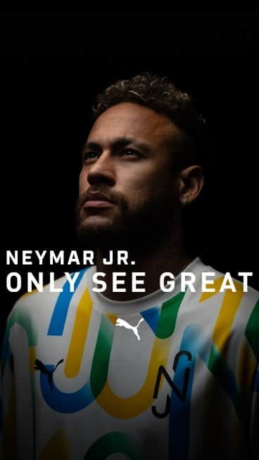 PUMA Footballのインスタグラム：「We must hold on to our dreams, and continue to pursue them. No matter what, we Only See Great. For Brazil, sempre 🇧🇷」