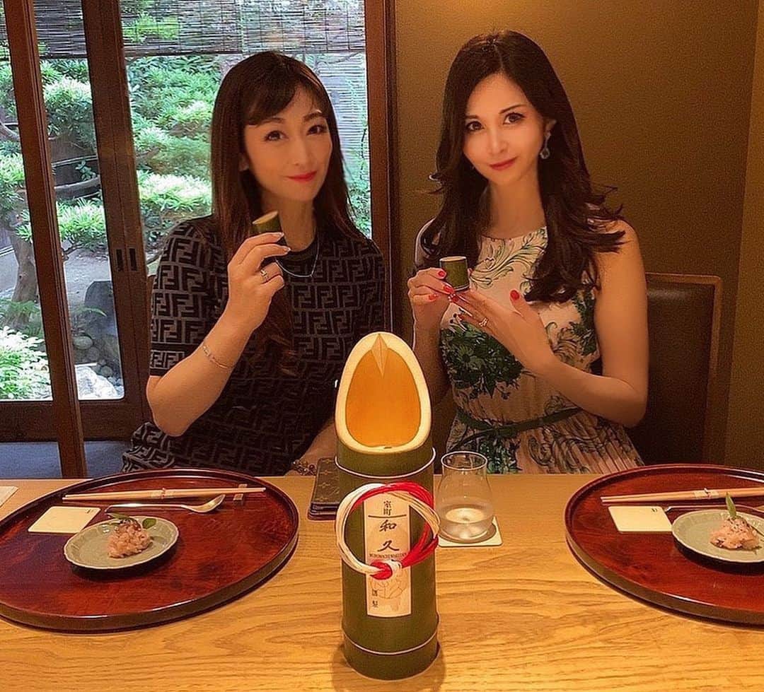 越野矢素子さんのインスタグラム写真 - (越野矢素子Instagram)「のりちゃんが @noriko_rose_rose  私のお誕生日のお祝いをしてくれました。 しかも室町和久傳さんでお料理が美味しくて美味しくて感動🥺 贅沢な時間をありがとう❤️」6月29日 23時02分 - loversyaso