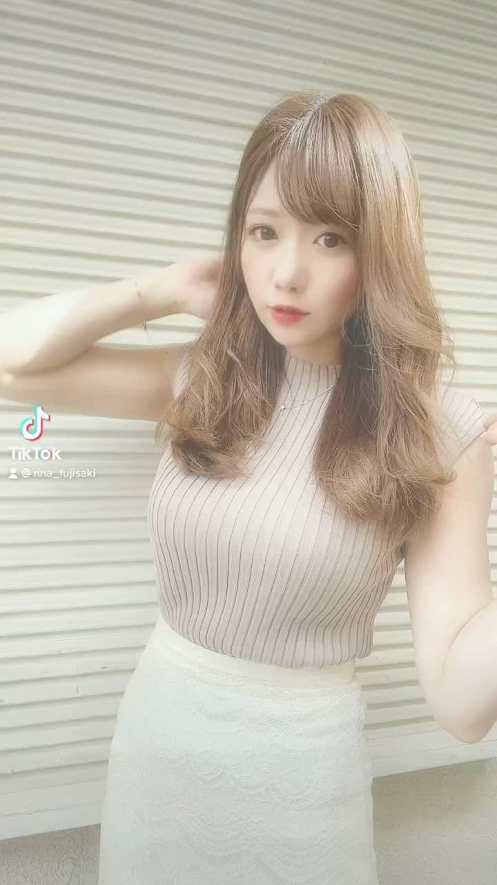 藤崎里菜のインスタグラム：「続きはTik Tokで💁‍♀️  #Tiktok #tiktokjapan #fpy」