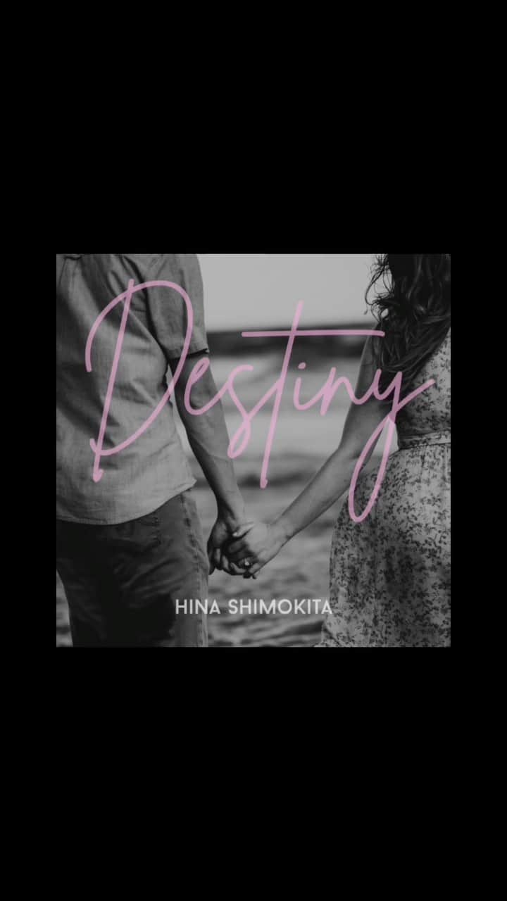 下北姫菜のインスタグラム：「新曲「Destiny」🎧🤍 音源沢山使ってくれると嬉しいです🥺  #下北姫菜 #Destiny #オリジナル曲 #音源使ってね #おすすめ #jk #泣き歌 #恋歌 #恋愛ソング」