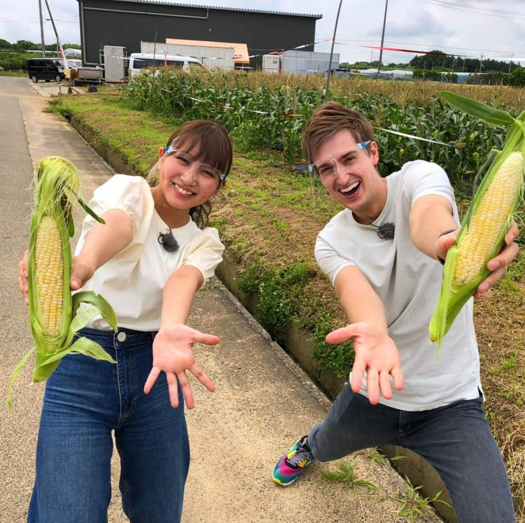 朝日放送「おはよう朝日土曜日です」さんのインスタグラム写真 - (朝日放送「おはよう朝日土曜日です」Instagram)「ピーカンの滋賀で楽しいスポット🏕 #土日どーする #滋賀 #ドルチェドリーム #アグリパーク竜王 #石山寺プリン本舗 #エバーグレイズ琵琶湖 #7月3日放送  #おは土#おはよう朝日土曜日です#ABCテレビ #ジェイスブラッドフォード#堀くるみ」6月30日 21時26分 - ohado6ch