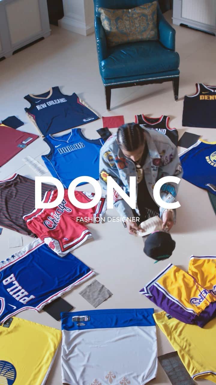 Moët & Chandon Officialのインスタグラム：「DON C Designer of fashion label Just Don, @chicagodonc paved his own road to success by staying true to his passion and creativity until the world recognized his talents. His dedication and perseverance epitomize Greatness Under Pressure. #MoetChandon #MoetxNBA #NBAplayoffs . This material is not intended to be viewed by persons under the legal alcohol drinking age or in countries with restrictions on advertising on alcoholic beverages. ENJOY MOËT RESPONSIBLY」