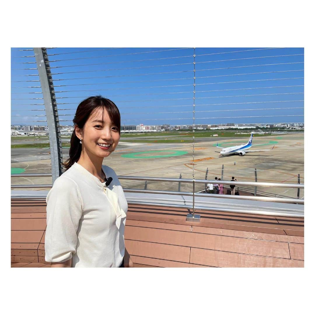 小野彩香さんのインスタグラム写真 - (小野彩香Instagram)「✈️かっこよかったー‼️  #ロケオフショット #おのしら #福岡空港 #リニューアル #本日オンエア #風ビュービュー」7月1日 9時31分 - onoayaka_official