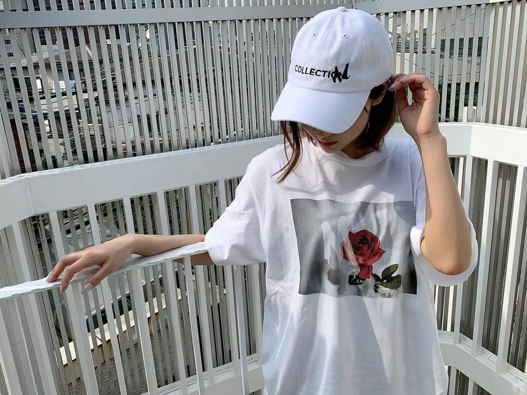 西原愛夏さんのインスタグラム写真 - (西原愛夏Instagram)「即完売してたTシャツ、3度目の再入荷♥︎ みんなはどっちの色が好き？☻ Mサイズ残りわずかです！ L.XLはまだ在庫あります➳♡゛ @m.collection2020 ♥︎公式Instagram  #McollectionR #エムコレクションアール #西原愛夏プロデュースブランド」7月1日 12時06分 - manakanishihara