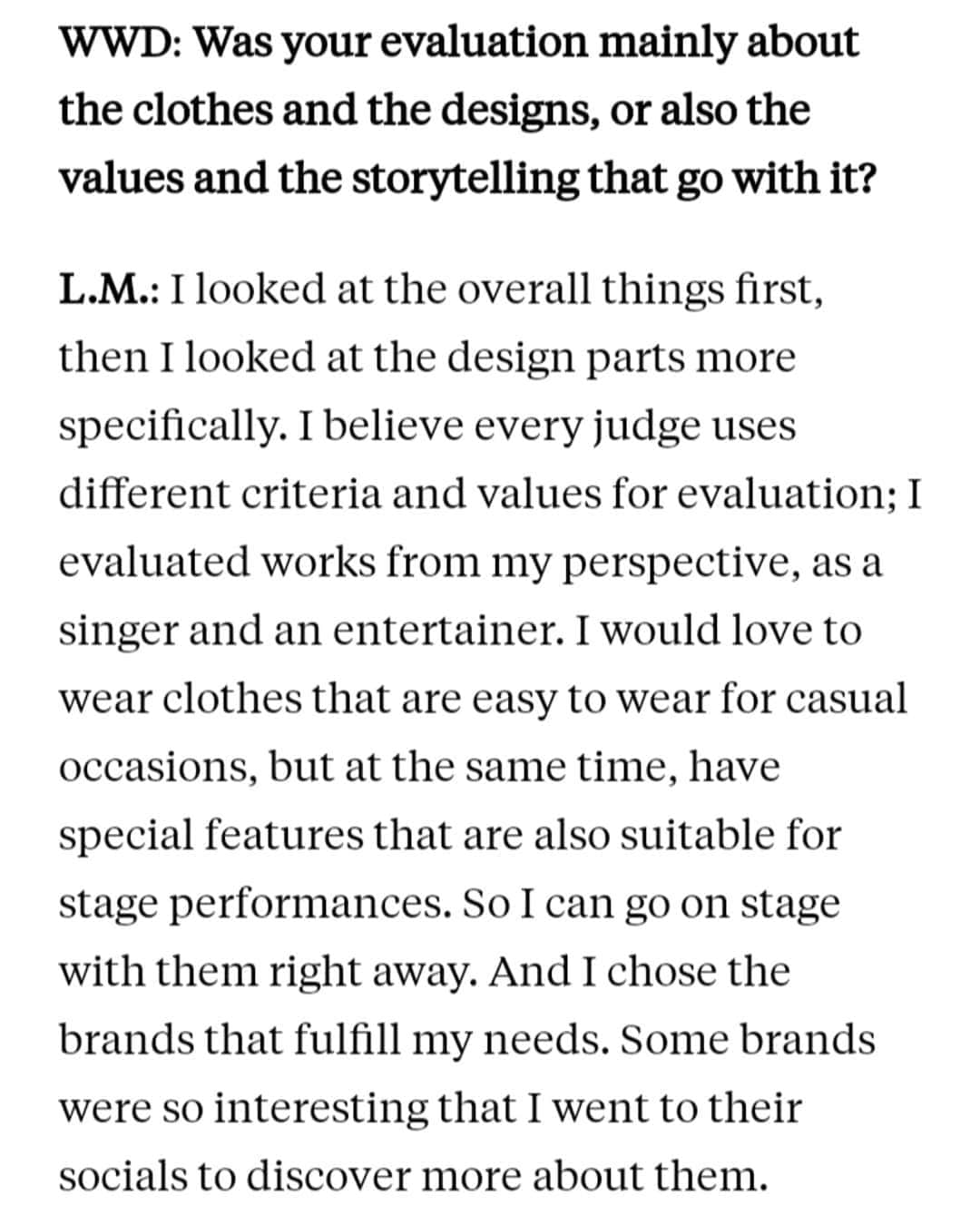 リサさんのインスタグラム写真 - (リサInstagram)「Fashion Juror LISA Exclusive Interview for WWD  . . full interview link on my story . #LISA #LALISA #리사 #블랙핑크 #BLACKPINK #LALISAMANOBAN #LALISAMANOBAL #blackpinklisa #lisablackpink」7月1日 14時57分 - lisa.blackpink
