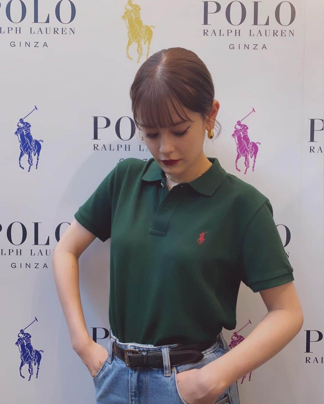 emmaさんのインスタグラム写真 - (emmaInstagram)「at GINZA 🐎🤍　@poloralphlauren  #RLGinza #RalphsCoffee」7月1日 17時39分 - okss2121