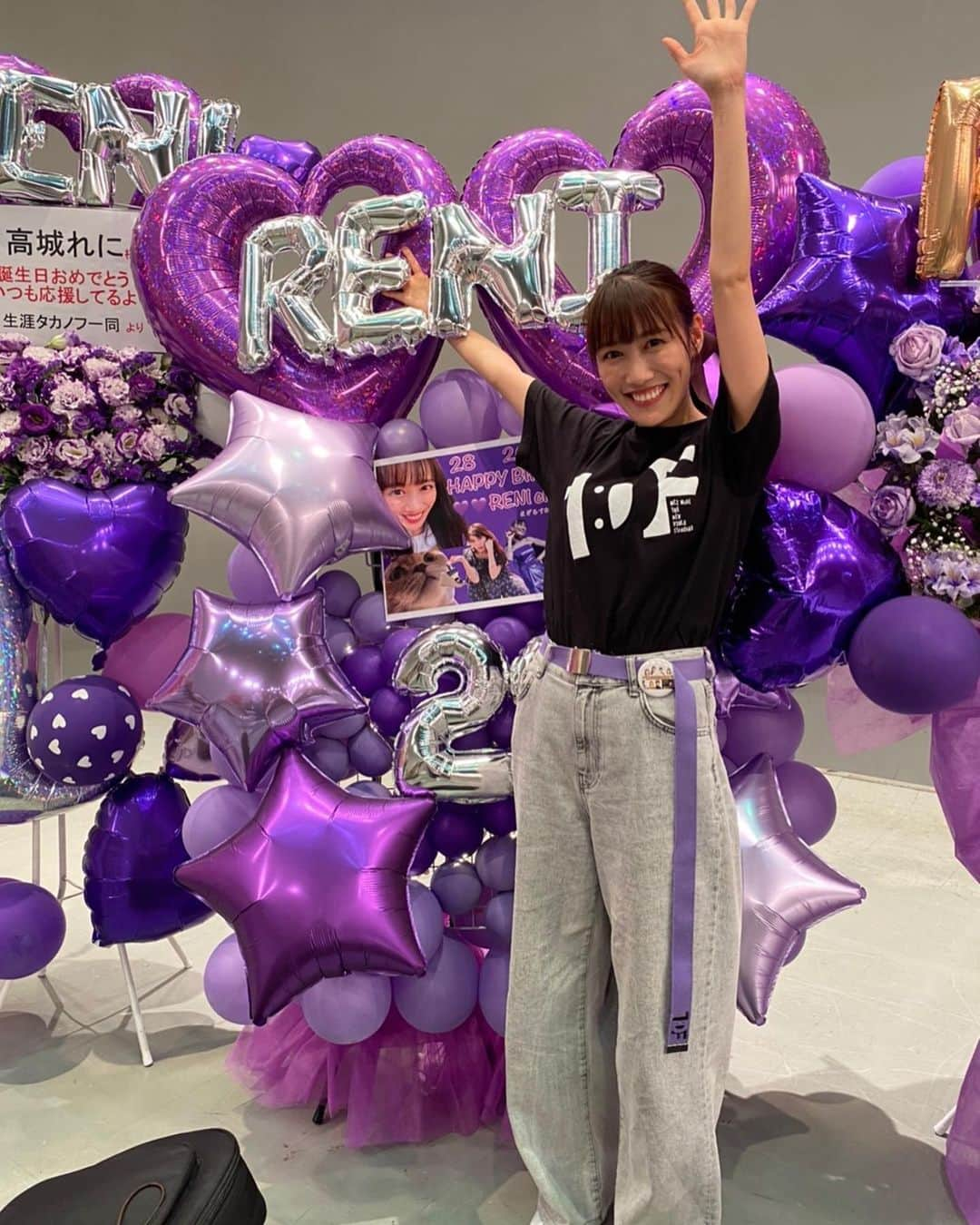 高城れにさんのインスタグラム写真 - (高城れにInstagram)「ぱーぁと2だよ！😊💜 みんならぶだよ！」7月1日 23時02分 - takagireni_official