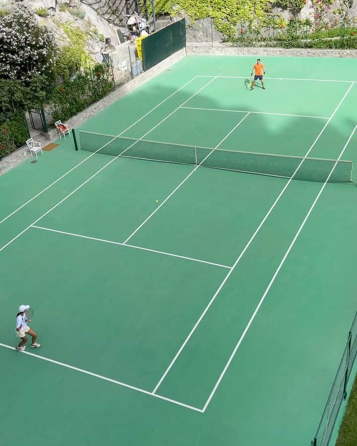 emilyのインスタグラム：「🎾🎾🎾🎾🎾」
