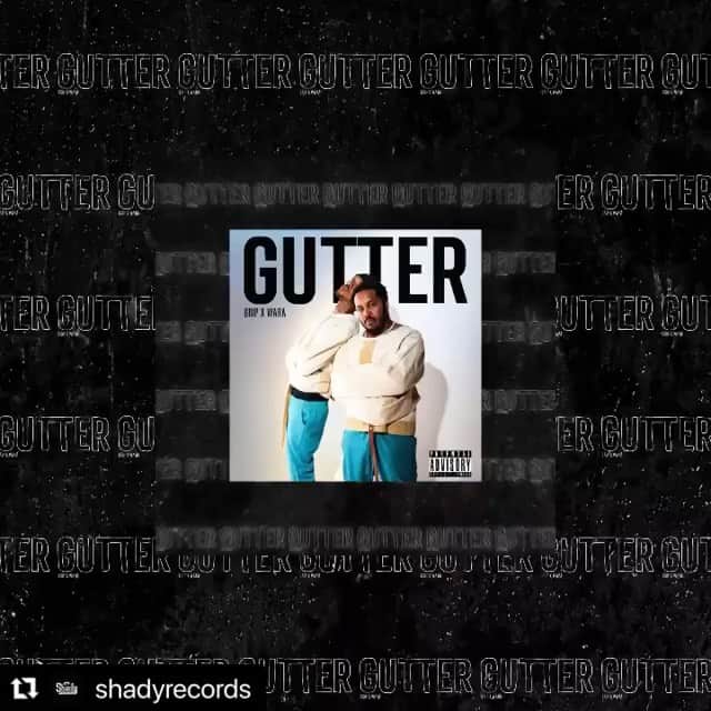 エミネムのインスタグラム：「#Repost @shadyrecords  ・・・ 📢 Welcome ATL’s @grip to the Shady Records family!  Hit the link in bio for his first track #GUTTER off his forthcoming Shady debut now and read more on Grip and the signing at ShadyRecords.com」
