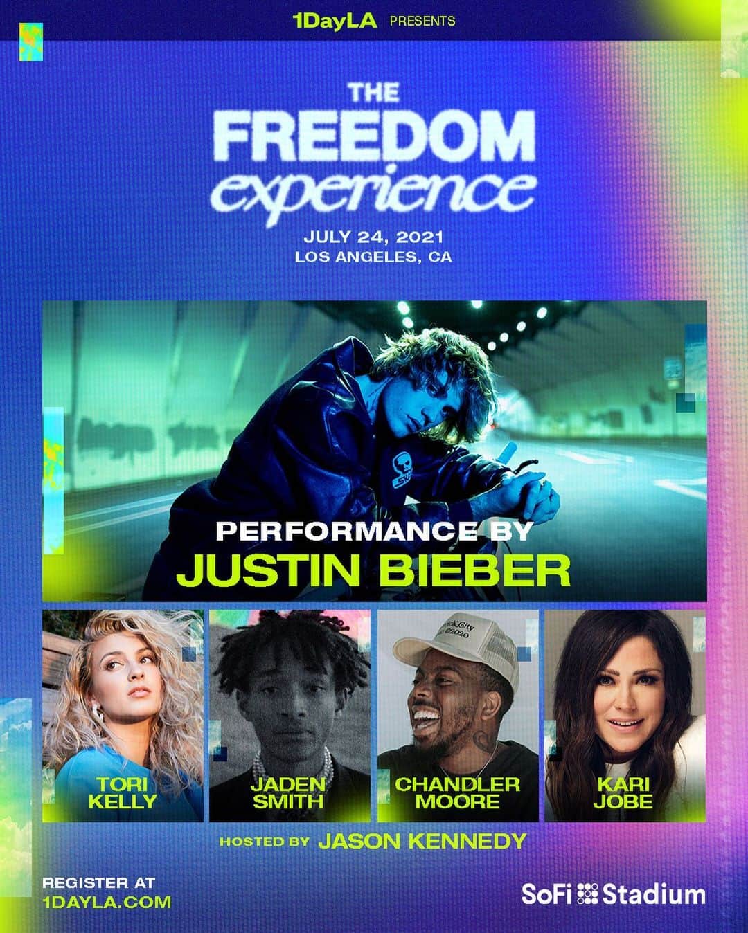 ジャスティン・ビーバーのインスタグラム：「The Freedom Experience @1dayla」