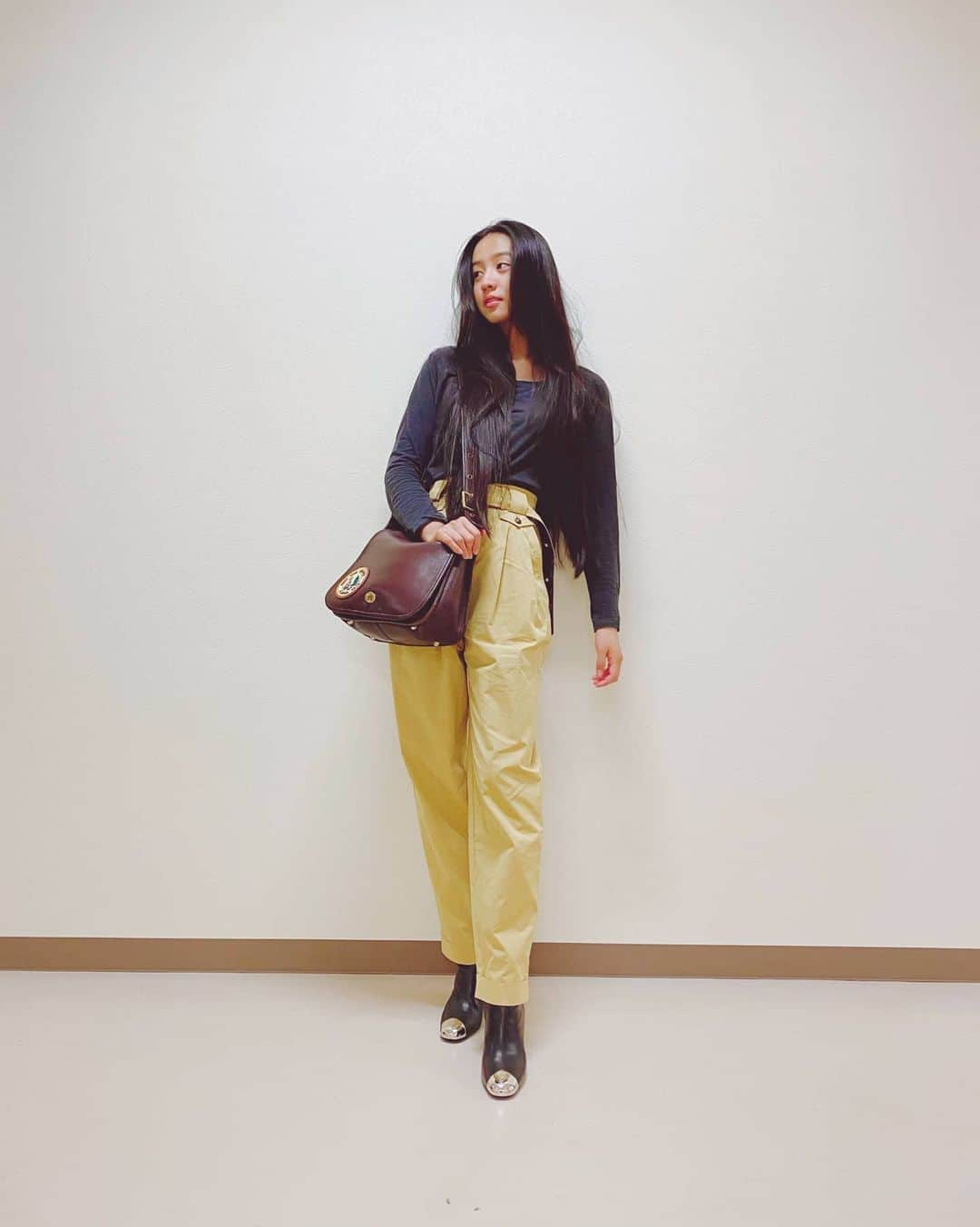 kokiさんのインスタグラム写真 - (kokiInstagram)「Today's outfit! 💓   Boots and pants @louisvuitton  Bag @coach」7月31日 16時24分 - koki