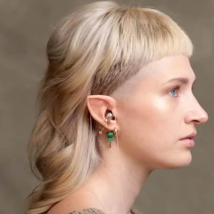 Hirotaka Jewelryのインスタグラム：「Do you believe in fairy tales? #hirotakajewelry . Video @genkiserb  Hair & Make Up & SFX Make Up @paladinimakeup  Model @nana.blank  Styling @hirotakajewelry」