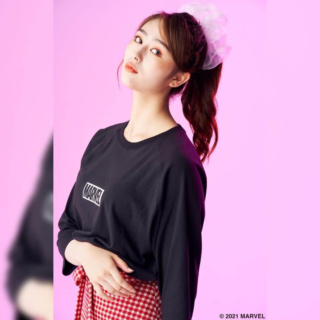 Girls ガールズガールズ さんのインスタグラム写真 Girls ガールズガールズ Instagram 隅谷 百花 Momoka Sumitani Marvel Poneycombtokyo パニカムトーキョー Poneycomb パニカム Girls2 ガールズガールズ ガル学 おはスタ おはガール