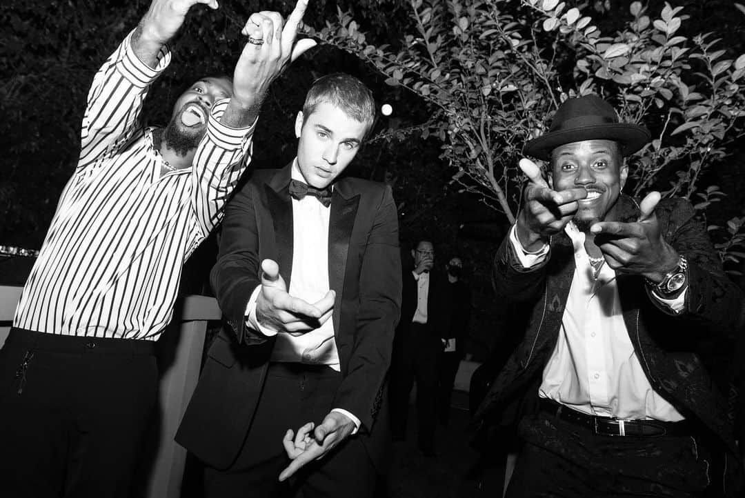 ジャスティン・ビーバーのインスタグラム：「The boys and them 📷: @rorykramer」