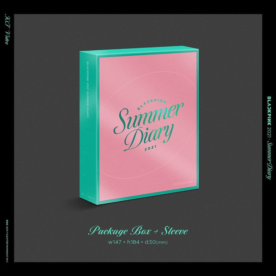 BLACKPINKさんのインスタグラム写真 - (BLACKPINKInstagram)「BLACKPINK 5th ANNIVERSARY [4+1] 2021 SUMMER DIARY [KiT VIDEO] ☀️🎢  ===  Release // August 25 (Wed) Pre-order // July 28 ~ August 24  Includes: - Package Box - Sleeve - Air KiT - Postcard Set - Photo Stand - Graphic Sticker Set - Polaroid Set - Magnet Set」7月28日 14時08分 - blackpinkofficial