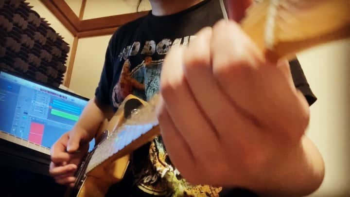のインスタグラム：「ズクズク系リフ #guitar」