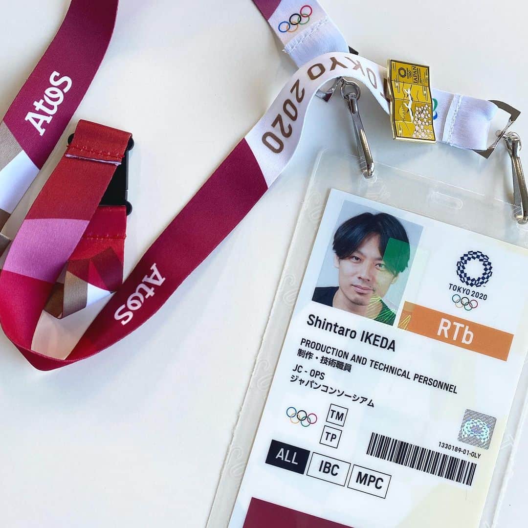 池田信太郎のインスタグラム：「Go! Team Japan！🇯🇵🌍👏🤏✨ #tokyo2020」
