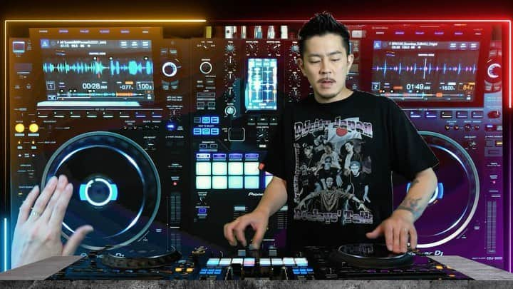 DJ B=BALLのインスタグラム：「@pioneerdjjpn ルーティンリレー企画  Beat & Scratch Samples by @baku_kaikoo   15番手いきまーす！  #pioneerdjjapan #DJMS11 or #DJMS7 #VAGENERATIONS #CDJ3000」