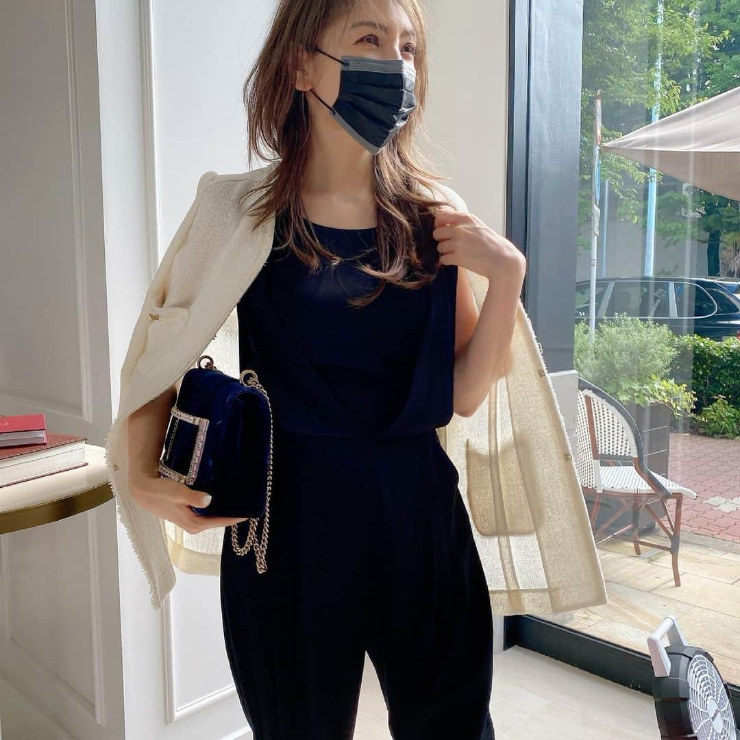 フラワーB ブルーグレイ 【最終価格】田丸麻紀着用☆美品☆ダブル