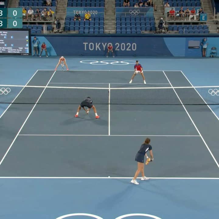マルセロ・メロのインスタグラム：「Mais uma 🎯 ! . . Dps de ver alguns comentários, quero dizer que quem me segue sabe que eu sempre posto as boladas que eu tomo em especial do Kubot, inúmeras vezes já até usando ⛑ . Só ver meus posts !!  . . After I saw some comments, i want to make sure I post this point like always I do, who follows me knows that I always get hit during the matches and I post after even with helmets ⛑ !」