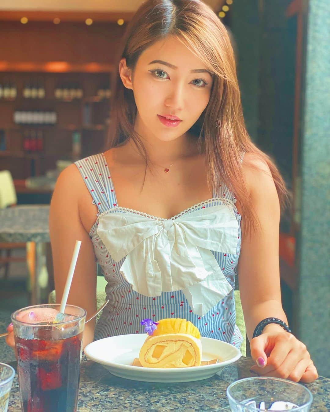 緒方友莉奈さんのインスタグラム写真 - (緒方友莉奈Instagram)「世界で一番カスタードが好き🌻」7月29日 15時08分 - ogatayurina