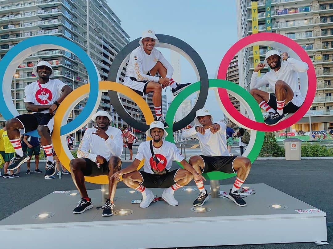 アンドレ・ドグラスさんのインスタグラム写真 - (アンドレ・ドグラスInstagram)「Touched down in the village!💫 #tokyo2020 @olympics」7月29日 20時14分 - de6rasse