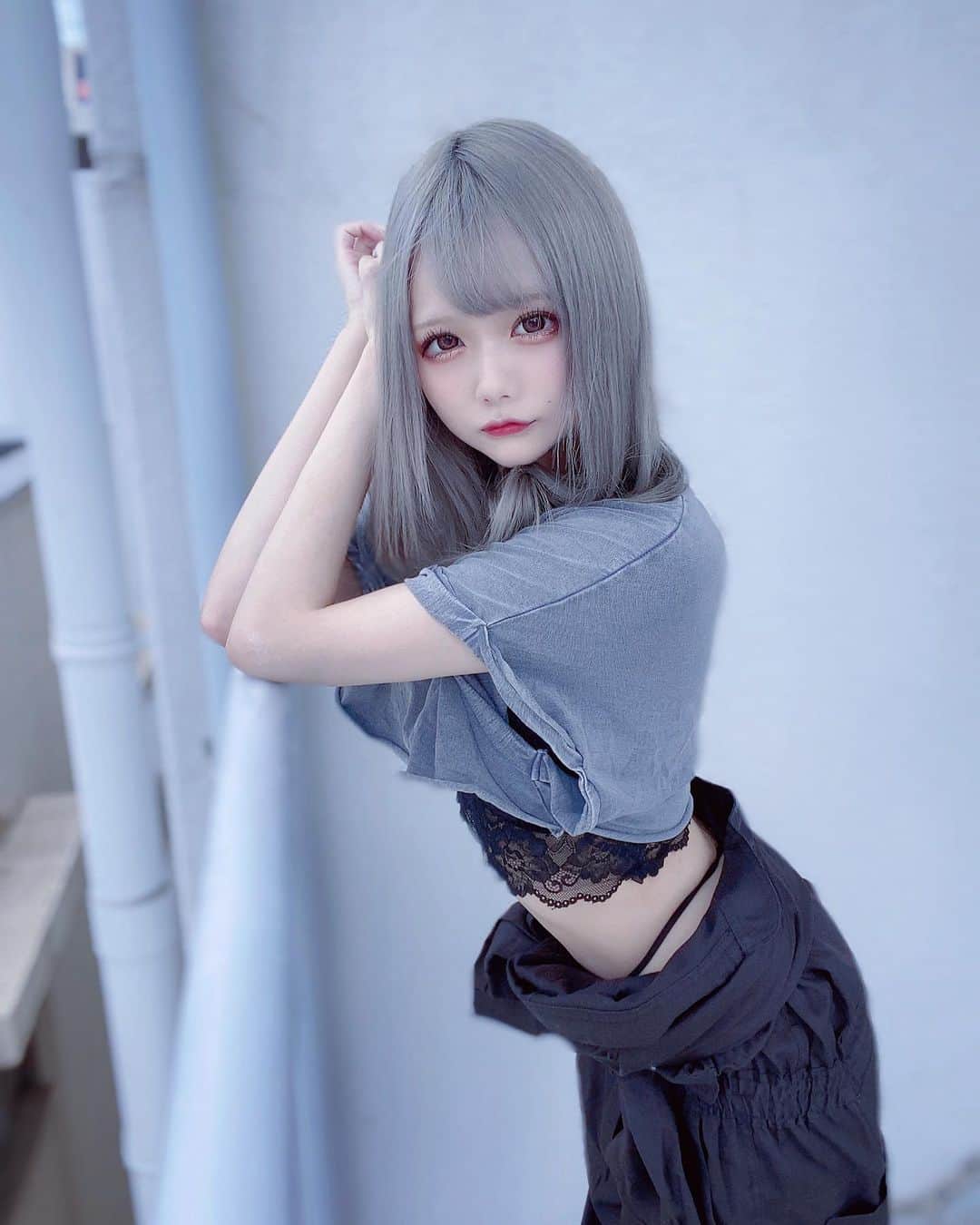 あめはねむいのインスタグラム：「だぼだぼ」