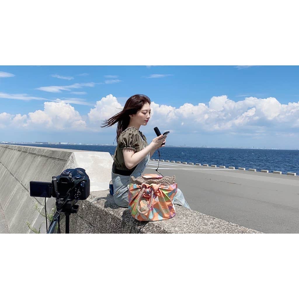 碧波彩さんのインスタグラム写真 - (碧波彩Instagram)「青空すごーい✨ やっぱり自然を眺めるとエネルギーをもらえますよね いやしかし、暑かった💧 #photography #Instagram #japanesegirl #photo #model #portrait #portrait_jpn #movie #photogenic_jp #japaneseculture #swordfight #actor #actress  #movies #moviereview #sea #seeing」7月30日 12時23分 - aonami_aya