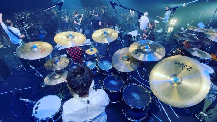 坂東慧のインスタグラム：「安藤正容Farewell Tour  T-SQUARE Music Festival 大阪公演、ありがとうございました！ #tsquare」