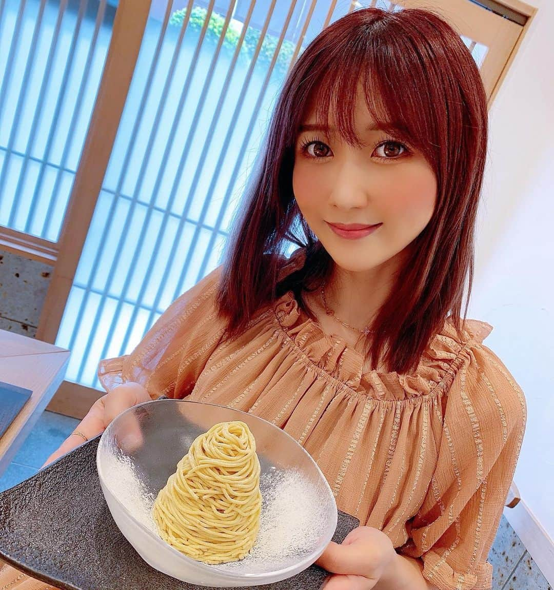 大槻ひびきさんのインスタグラム写真 - (大槻ひびきInstagram)「栗大好き🥺🧡🌰」7月30日 16時41分 - yanhibi0221